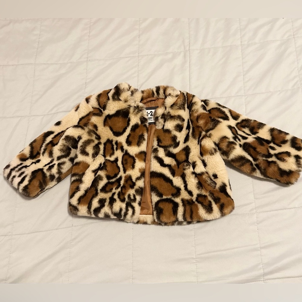 TODDLER FAUX FUR COAT